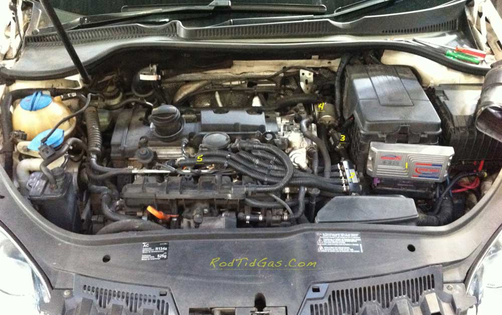 Golf Gti ติดแก๊ส
